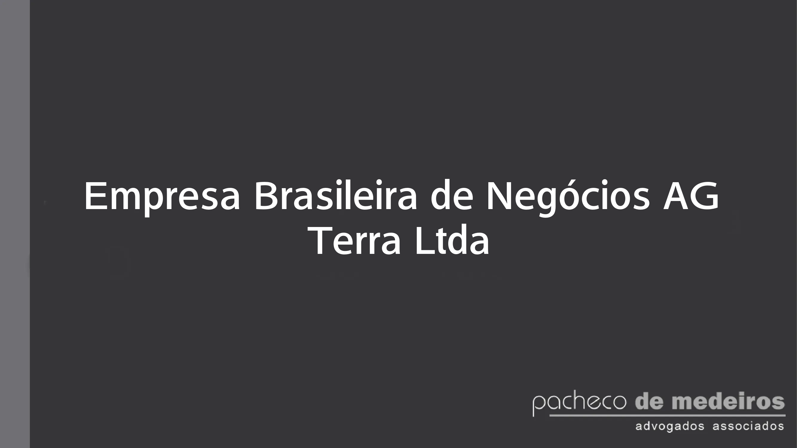 Empresa Brasileira de Negócios AG Terra Ltda